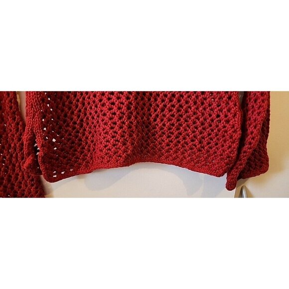 Old Navy sweater Maroon Size Small Cute Great Swimsuit Cover - Picture 10 of 12
